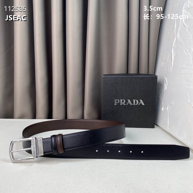 Prada belt 35mmX95-125CM 8L14